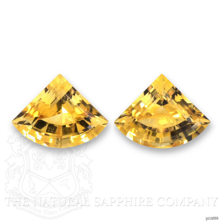 4.27 Ct.Tw. Yellow Citrine Pair from Brazil