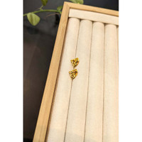 4.27 Ct.Tw.Total Carat Weight Yellow Citrine Pair from Brazil Life Style