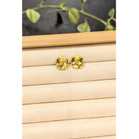 7.37 Ct.Tw.Total Carat Weight Yellow Citrine Pair from Brazil Life Style