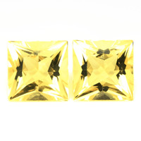 8.78&nbsp;Ct.Tw.Total Carat Weight Yellow Citrine Pair from Brazil Video
