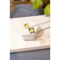 8.71 Ct.Tw.Total Carat Weight Yellow Citrine Pair from Brazil Life Style