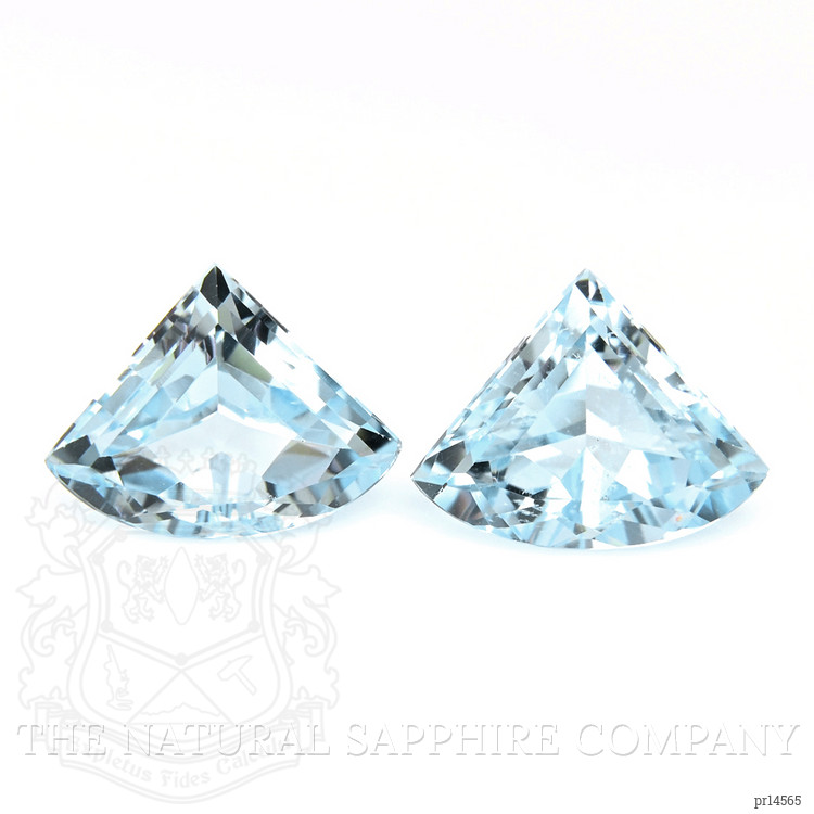12.24 Ct.Tw. Sky Blue Topaz Pair from Brazil
