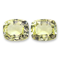 11.13&nbsp;Ct.Tw.Total Carat Weight Lemon Quartz Pair from Brazil Video