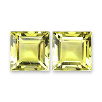 8.85&nbsp;Ct.Tw.Total Carat Weight Lemon Quartz Pair from Brazil Video