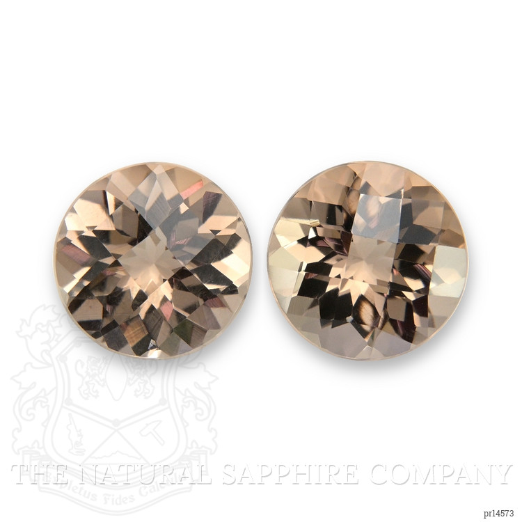 4.58 Ct.Tw. Brown Smokey Quartz Pair from Brazil