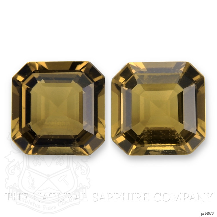 5.49 Ct.Tw. Yellow Quartz Pair from Brazil