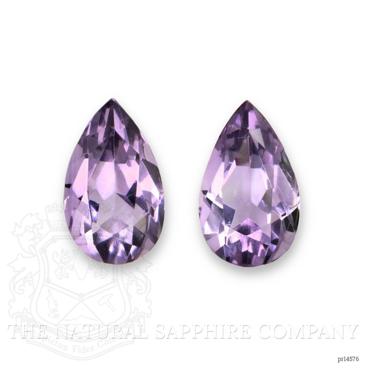 6.42 Ct.Tw. Purple Amethyst Pair from Brazil