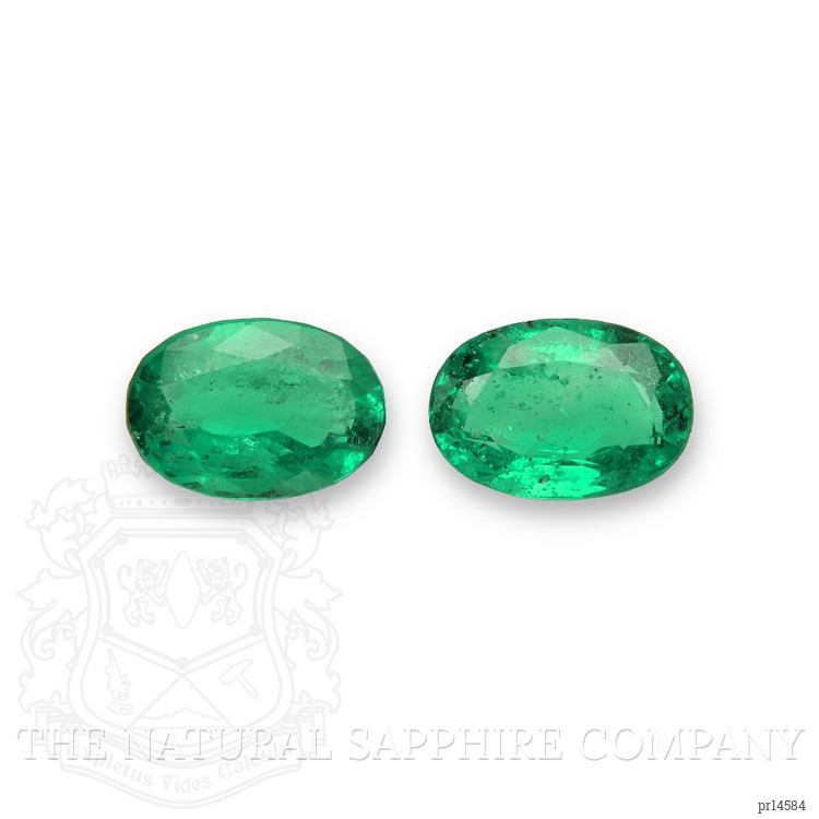 3.00 Ct.Tw. Emerald Pair from Colombia