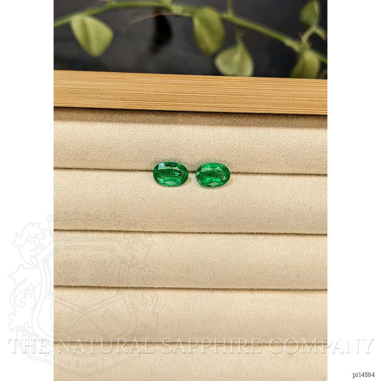 3.00 Ct.Tw. Emerald Pair from Colombia