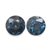 1.03&nbsp;Ct.Tw.Total Carat Weight Greenish Blue Spinel Pair from Ceylon (Sri Lanka) Video