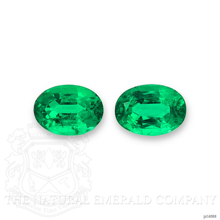 1.72 Ct.Tw. Emerald Pair from Zambia