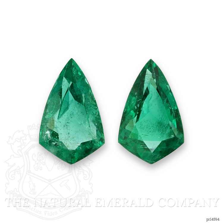 19.08 Ct.Tw. Emerald Pair from Zambia
