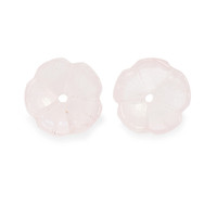 3.73 Ct.Tw. Various Rose Quartz Pair