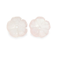 3.55 Ct.Tw. Various Rose Quartz Pair