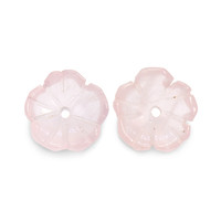 3.49 Ct.Tw. Various Rose Quartz Pair