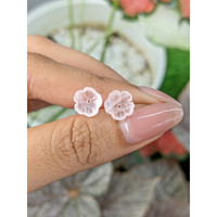 3.49&nbsp;Ct.Tw.Total Carat Weight Pink Rose Quartz Pair from Ceylon (Sri Lanka) Life Style