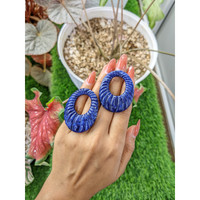 101.58 Ct.Tw.Total Carat Weight Lapis Pair from Afghanistan Life Style