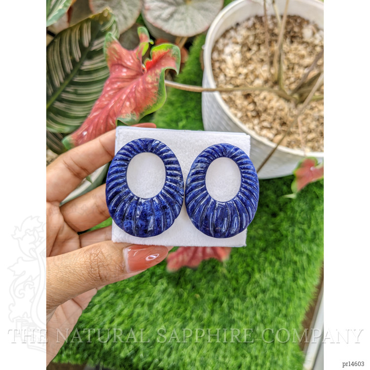 101.58 Ct.Tw. Lapis Pair from Afghanistan