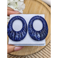 105.16&nbsp;Ct.Tw.Total Carat Weight Lapis Pair from Afghanistan Life Style