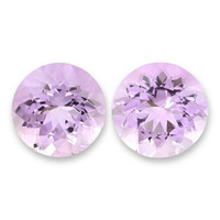 3.31 Ct.Tw.Total Carat Weight Purple Amethyst Pair Video