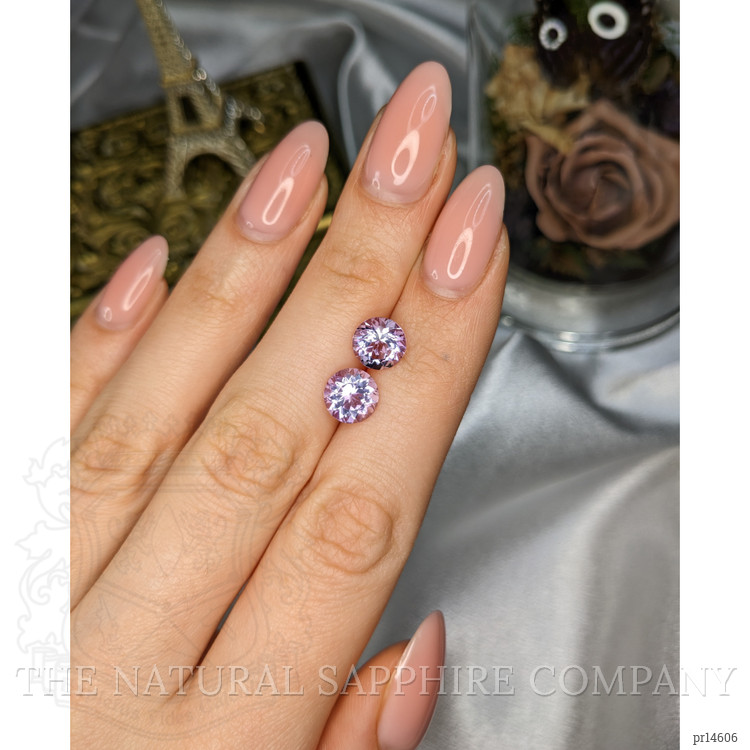 3.31 Ct.Tw. Purple Amethyst Pair