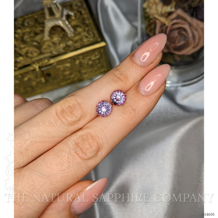 3.31 Ct.Tw. Purple Amethyst Pair