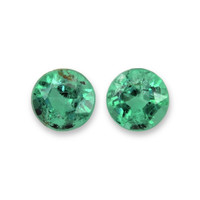 0.38&nbsp;Ct.Tw.Total Carat Weight Emerald Pair from Zambia Video