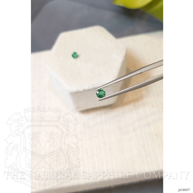 0.38 Ct.Tw. Emerald Pair from Zambia