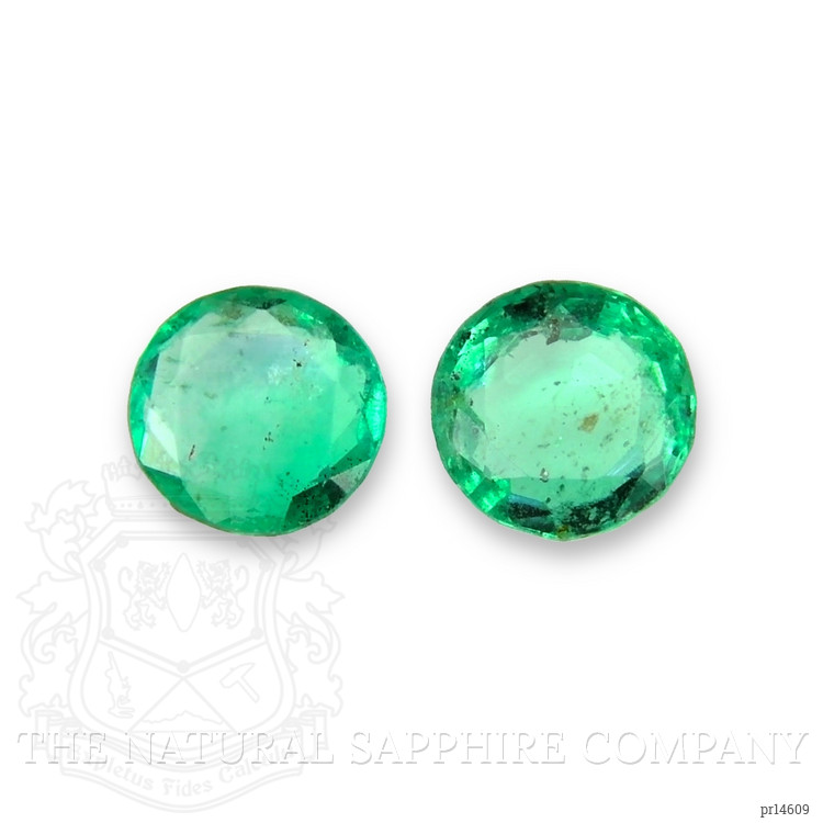 0.36 Ct.Tw. Emerald Pair from Zambia
