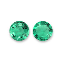 0.38&nbsp;Ct.Tw.Total Carat Weight Emerald Pair from Zambia Video