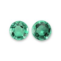 0.39&nbsp;Ct.Tw.Total Carat Weight Emerald Pair from Zambia Video