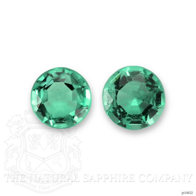 0.39 Ct.Tw. Emerald Pair from Zambia