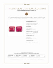 0.33&nbsp;Ct.Tw.Total Carat Weight Red Red Beryl Pair from United States Scan Report
