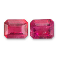 0.33 Ct.Tw.Total Carat Weight Red Red Beryl Pair from United States Video
