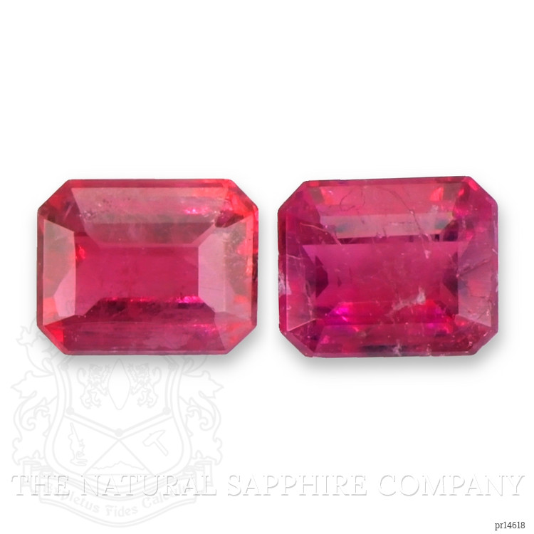 0.33 Ct.Tw. Red Red Beryl Pair from United States