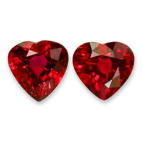 2.91&nbsp;Ct.Tw.Total Carat Weight Ruby Pair from Mozambique Video
