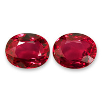 4.06&nbsp;Ct.Tw.Total Carat Weight Ruby Pair from Mozambique Video