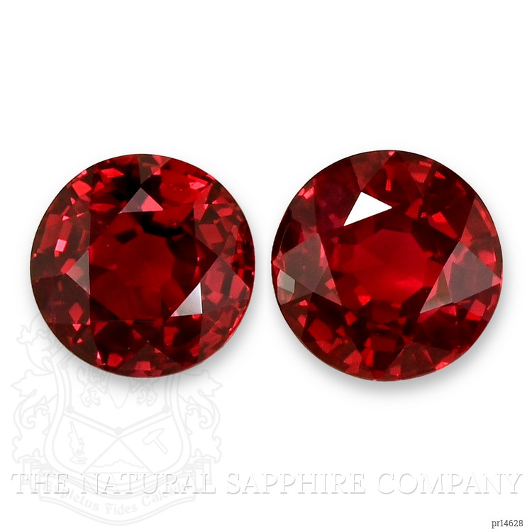 4.31 Ct.Tw. Ruby Pair from Mozambique