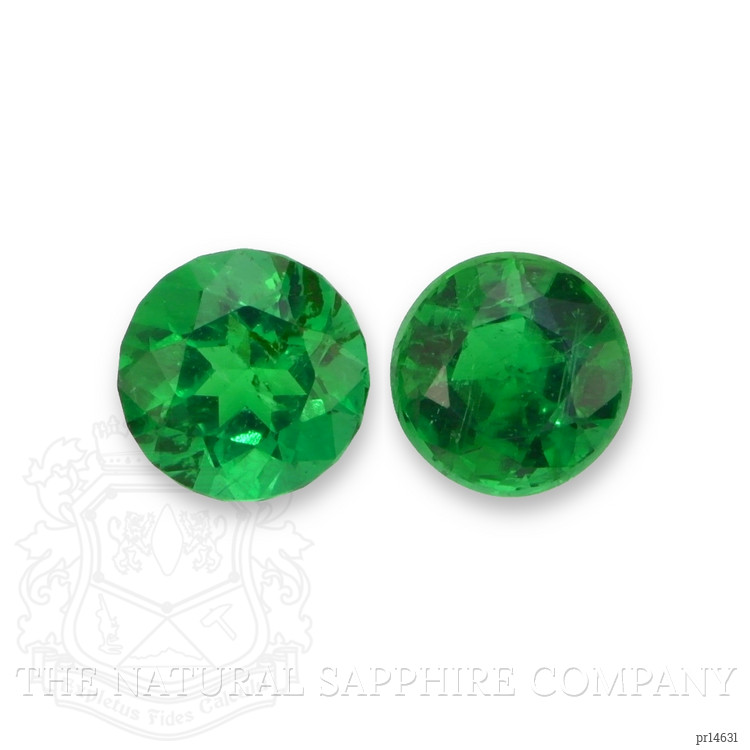 0.59 Ct.Tw. Emerald Pair from Afghanistan
