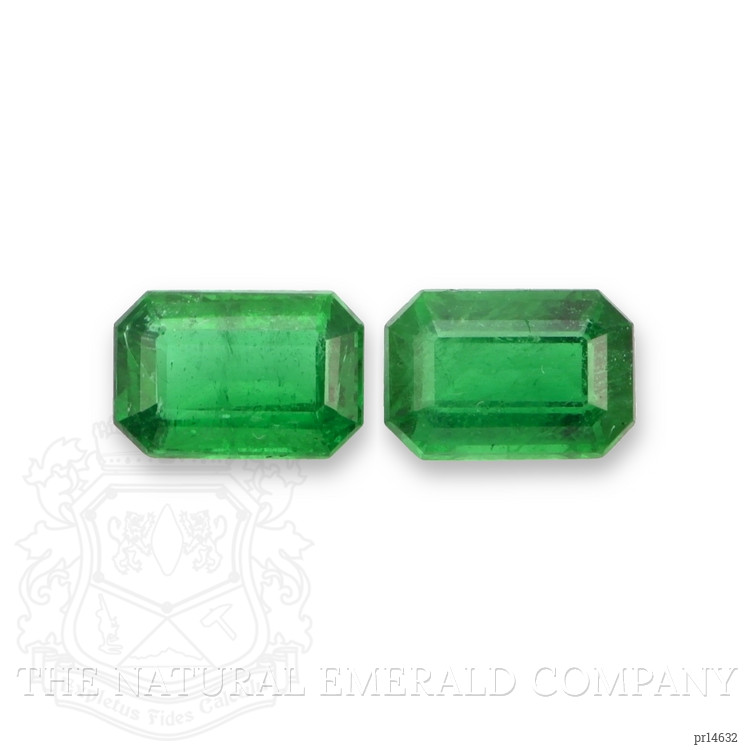 1.05 Ct.Tw. Emerald Pair from Afghanistan