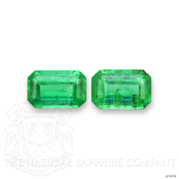 0.73 Ct.Tw. Emerald Pair from Afghanistan