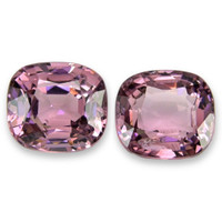 2.03&nbsp;Ct.Tw.Total Carat Weight Purplish Pink Spinel Pair from Burma (Myanmar) Video