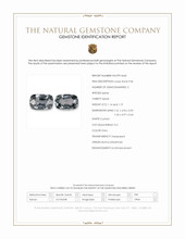 2.33&nbsp;Ct.Tw.Total Carat Weight Grey Spinel Pair from Burma (Myanmar) Scan Report