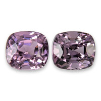 2.23&nbsp;Ct.Tw.Total Carat Weight Pinkish Purple Spinel Pair from Burma (Myanmar) Video