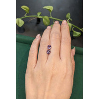 2.23&nbsp;Ct.Tw.Total Carat Weight Pinkish Purple Spinel Pair from Burma (Myanmar) Life Style