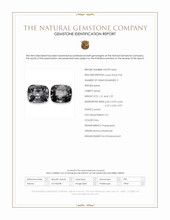 2.50&nbsp;Ct.Tw.Total Carat Weight Grey Spinel Pair from Burma (Myanmar) Scan Report