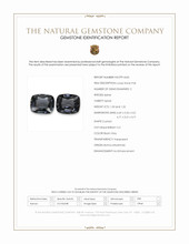 2.28 Ct.Tw.Total Carat Weight Bluish Grey Spinel Pair from Burma (Myanmar) Scan Report