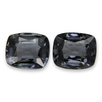 2.28&nbsp;Ct.Tw.Total Carat Weight Bluish Grey Spinel Pair from Burma (Myanmar) Video