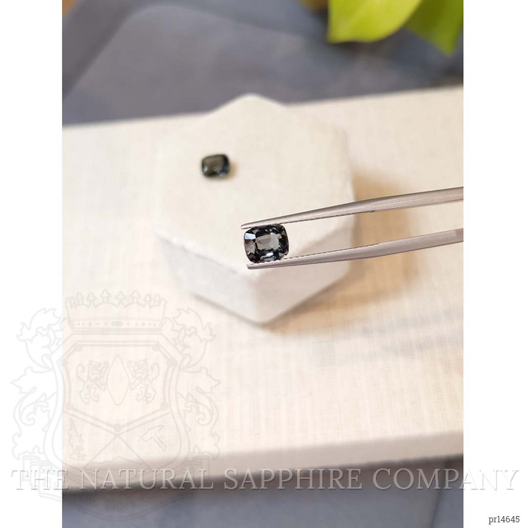 2.28 Ct.Tw. Bluish Grey Spinel Pair from Burma (Myanmar)