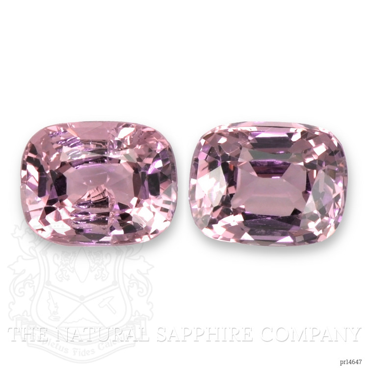 1.97 Ct.Tw. Pink Spinel Pair from Burma (Myanmar)